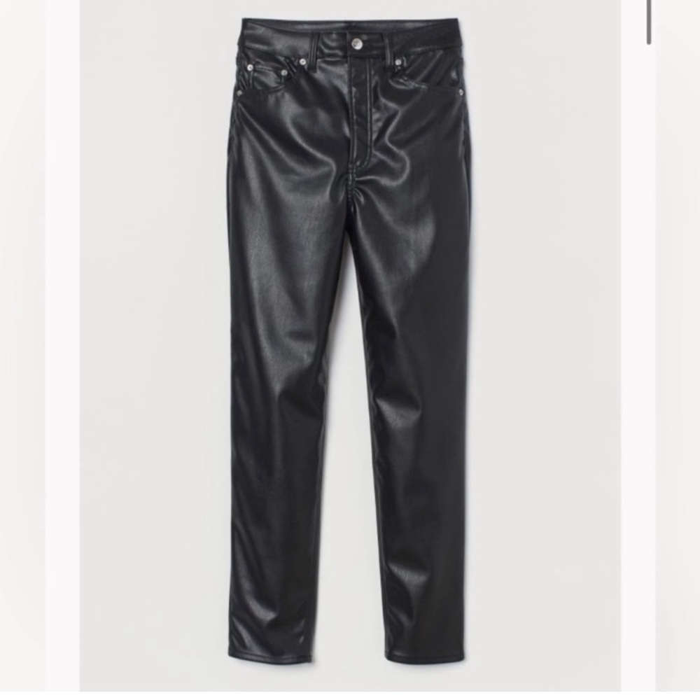 Faux Leather Pants